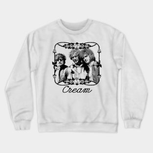 Cream • • 60s Retro Design Crewneck Sweatshirt